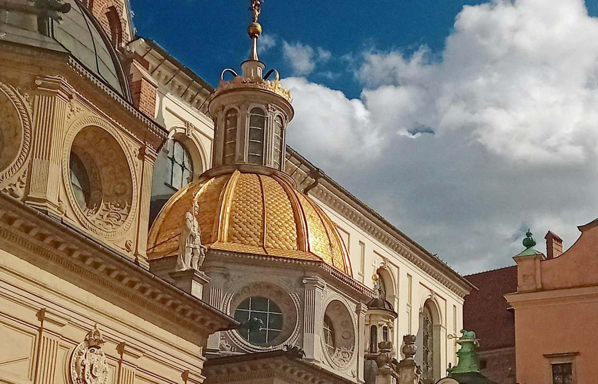 Wawel Cathedral golden dome